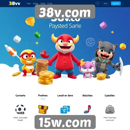 Plataforma de jogos 38v.com e sua interface amigável